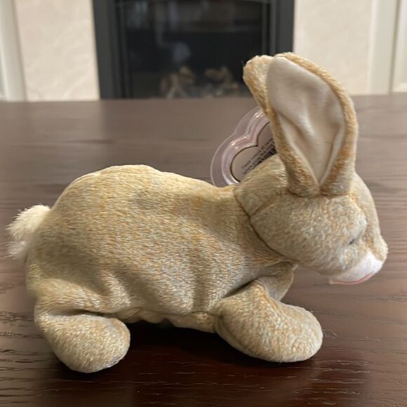 1999 Vintage Original Ty Beanie Baby Nibbly the Bunny Rabbit NWT Excellent Cond - Picture 4 of 6